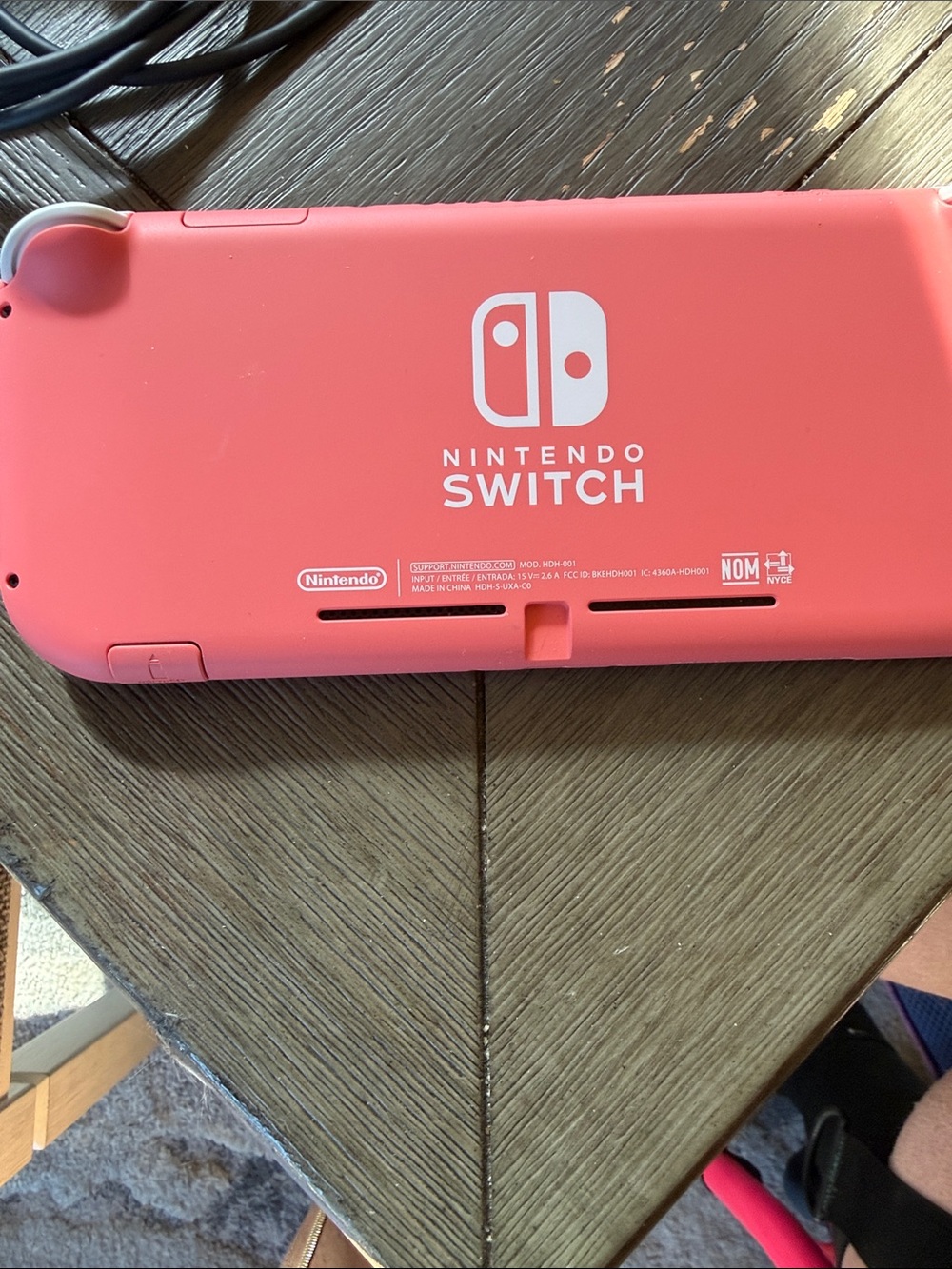 Nintendo Switch Lite Coral/Pink Handheld Console